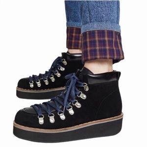 Free People Durango Platforms black size 8.5.